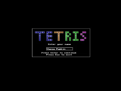 Тетрис на Turbo Pascal + исходный код