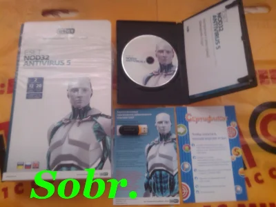 ESET NOD32 Антивирус 2ПК 1ГОД или 20 мес продления BOX