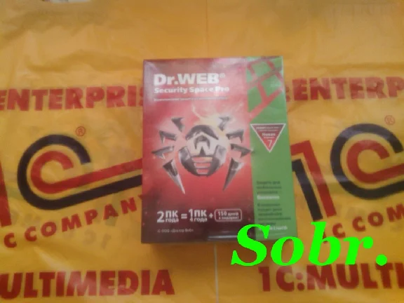 Dr.Web Security SpacePro 2ПК2года&1ПК4года+150 дней BOX