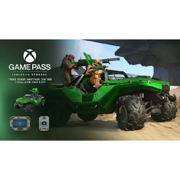 HALO Infinite Pass Tense Rockethog Warthog IN-GAME 🔑
