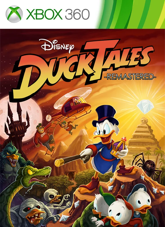 🏆DUCKTALES REMASTERED XBOX 360 🎮
