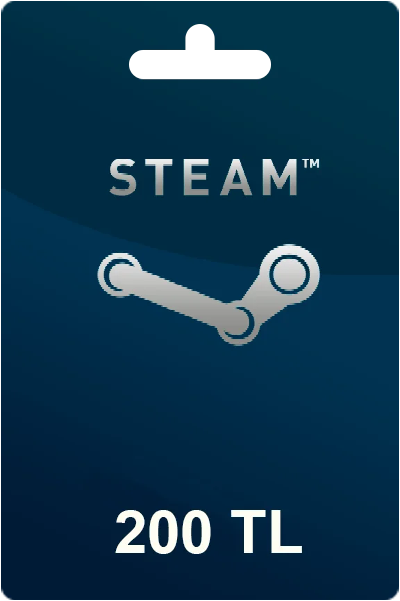 🐧 Steam Wallet Gift Card 200 TL TR