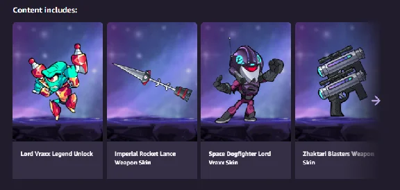Brawlhalla💎CODE Space Dogfighter Bundle 💎 100%