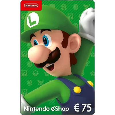 NINTENDO eSHOP GIFT CARD - 75€ (EU) (Без Комиссии)