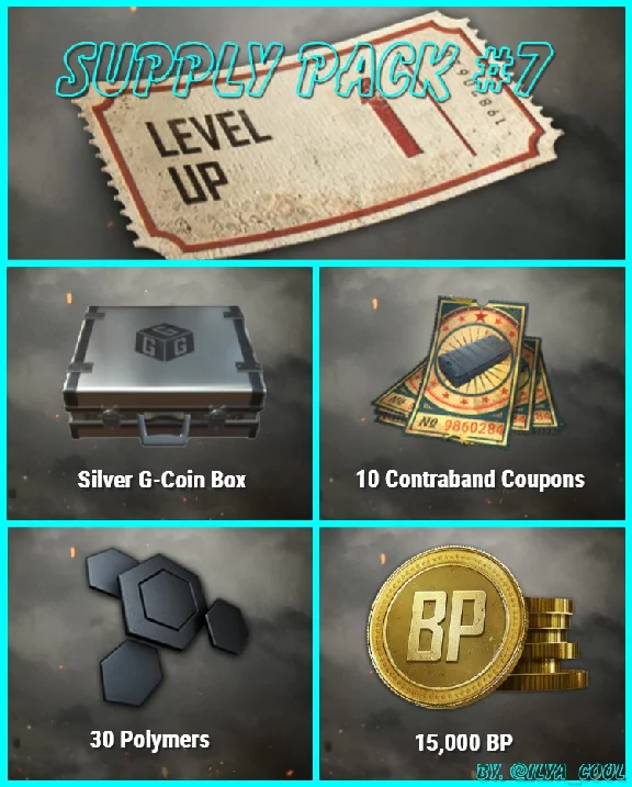 ✔️PUBG: Premium Supply Pack #7