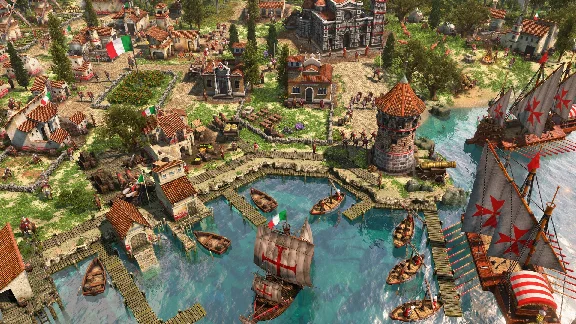 Age of Empires III - Knights of the Mediterranean * RU