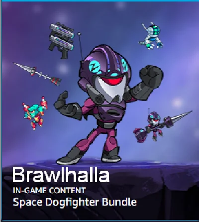 Brawlhalla🔑: Space Dogfighter Bundle⭐️