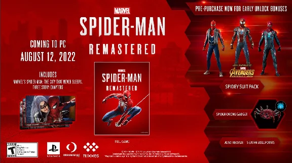 ⭐ SPIDER-MAN (2022) FOR PlayKey | Boosteroid, etc. ⭐