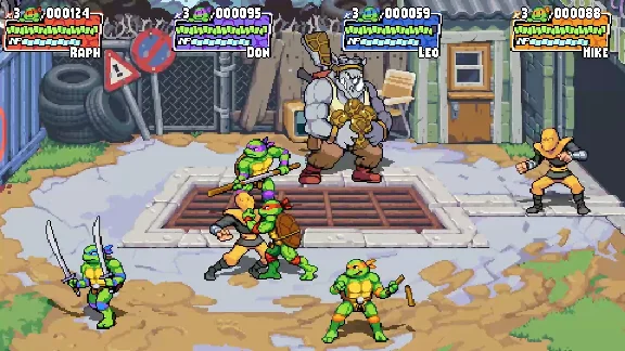 ✅🔑Teenage Mutant Ninja Turtles Shredder´s Revenge XBOX