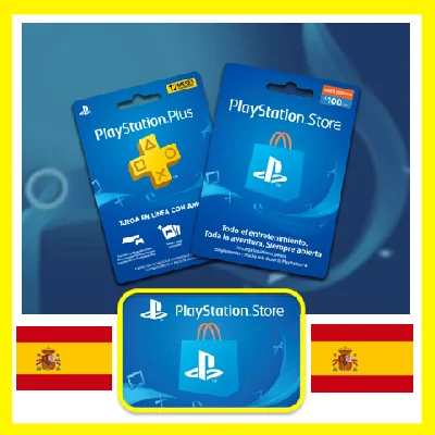 ⭐️GIFT CARDS⭐🇪🇸PSN 20-300 EURO (PSN Spain)PlayStation