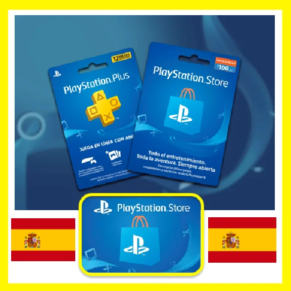 ⭐️GIFT CARDS⭐🇪🇸PSN 20-300 EURO (PSN Spain)PlayStation