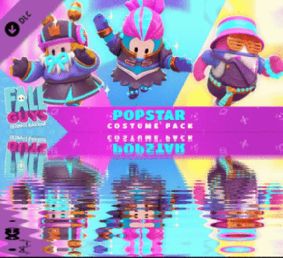 ✅Fall Guys Popstar Pack DLC ⭐Steam\RegionFree\Key⭐ + 🎁