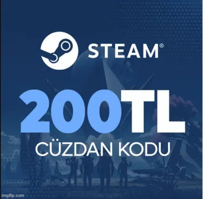 💎 ПОДАРОЧНАЯ КАРТА STEAM WALLET 200 TL💎 🔴 ТУРЦИЯ 🔴
