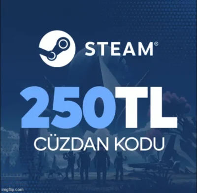💎💰 STEAM WALLET GIFT CARD 250 TL💰💎 🔴 TURKEY 🔴