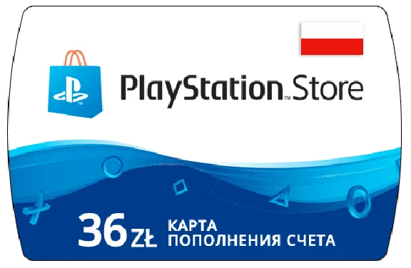 PlayStation Network Card 36 PLN (PL) 🔵Poland
