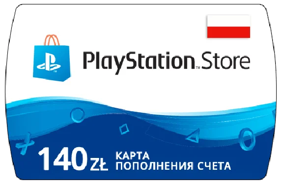 PlayStation Network Card 140 PLN (PL) 🔵Poland