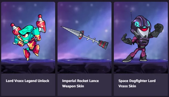 Key 🔑 Brawlhalla: Space Dogfighter Bundle