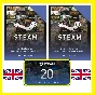 ⭐️GIFT CODE⭐ 🇬🇧 STEAM GIFT CARD UK WALLET GBP GB COD