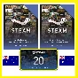 ⭐️GIFT CODE⭐🇻🇬STEAM GIFT CARD Australia WALLET БАЛАНС