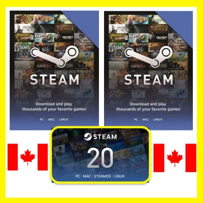⭐️СТИМ КАРТЫ⭐🇨🇦 Canada STEAM GIFT КОД Канада CAD CA