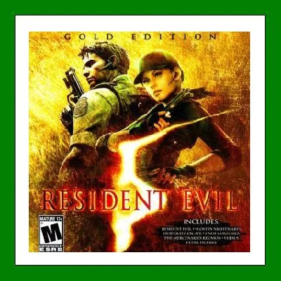 ✅Resident Evil 5 Gold✔️+ 25 games🎁Steam⭐Region Free🌎