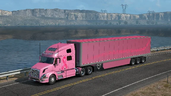 American Truck Simulator - Pink Ribbon Charity Pack 💎