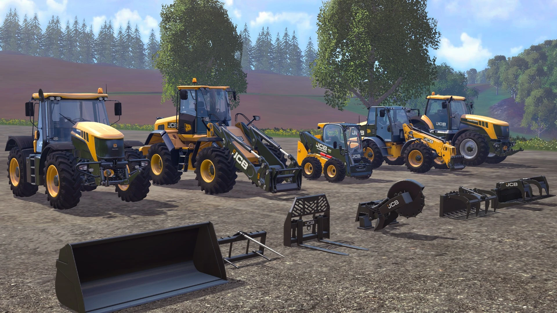 Farming Simulator 15 - JCB 💎 DLC STEAM GIFT РОССИЯ