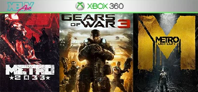 GOW 3 / Metro 2033 + Луч надежды | XBOX 360 | перенос