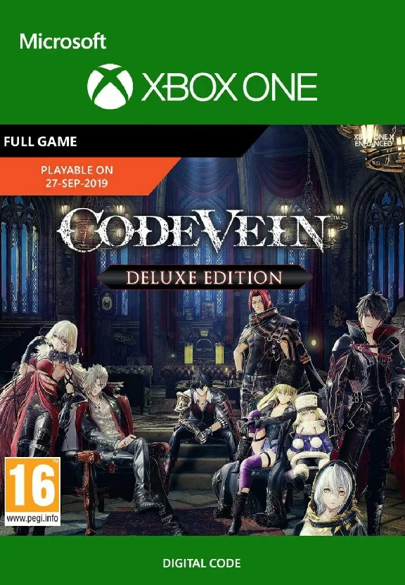 ✅ CODE VEIN Deluxe Edition XBOX ONE X|S Key 🔑