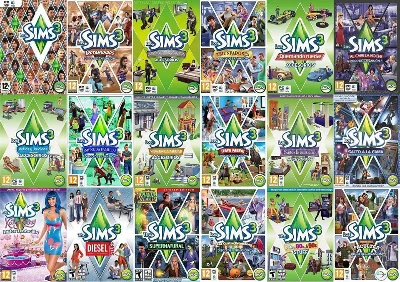The Sims 3  + 9 DLC /EA app(Origin) + Email Change