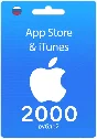 ✅ APPSTORE iTUNES GIFT CARD 2000 rub ✅