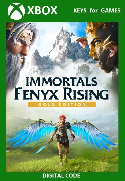 ✅🔑IMMORTALS FENYX RISING - GOLD EDITION XBOX KEY🔑