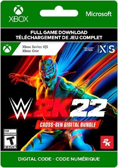 WWE 2K22 CROSS-GEN DIGITAL BUNDLE XBOX🔑KEY