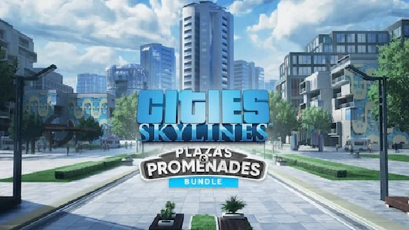 Cities: Skylines - Plazas & Promenades Bundle XBOX KEY