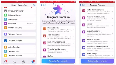 ✅ Telegram Premium Подписка | 3, 6, 12 Месяцев ⭐️