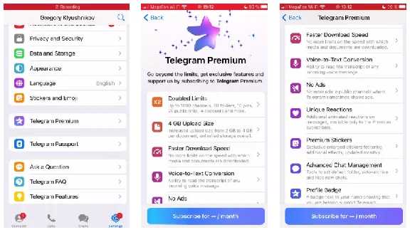 ✅ Telegram Premium Subscription | 3, 6, 12 months ⭐️