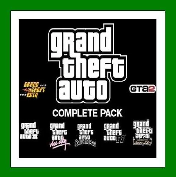 ✅Grand Theft Auto Complete Pack✔️Steam⭐+ 30 Игр🎁0%💳