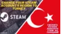 ⚡CHANGE STEAM REGION /KAZAKHSTAN/UKRAINE/INDIA⚡(FAST)