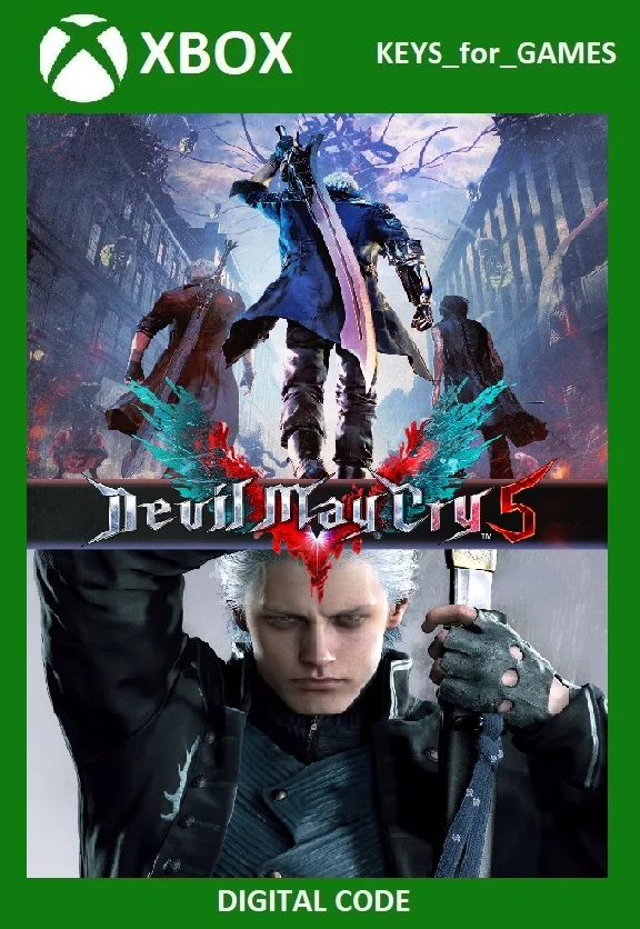 ✅🔑Devil May Cry 5 + Vergil XBOX ONE/Series X|S key🔑