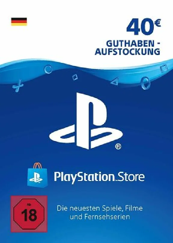 💣 PlayStation Network Wallet Top Up €40 Euro (DE) PSN