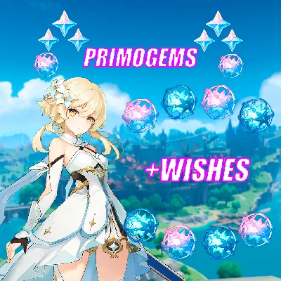 ⭐️5900 PRIMOGEMS + PET ⭐️ / ✔️TOTAL 59 WISHES ✔️