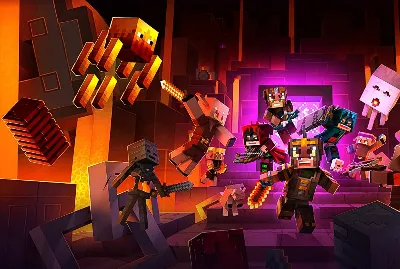 🔥 Minecraft Dungeons ✅ Flames of the Nether DLC