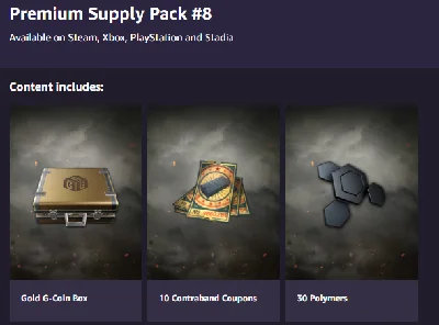 ⚛️Amazon: PUBG :Premium Supply Pack #8 (500G-COINS)⚛️