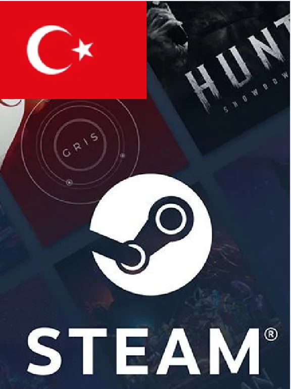 Подарочная карта Steam 300 TL лир Турция