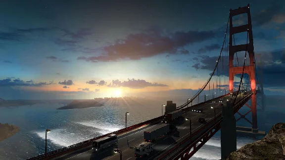 American Truck Simulator + 4 DLC 🔑STEAM KEY 🔥RU/CIS