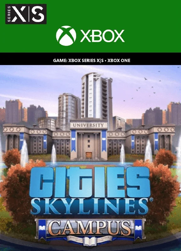 ✅❤️CITIES: SKYLINES - CAMPUS DLC❤️XBOX🔑KEY