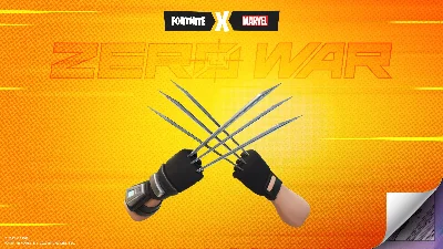 Fortnite - Wolverine Adamantium Claws Pickaxe Epic