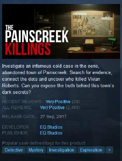 The Painscreek Killings (Steam Key GLOBAL)