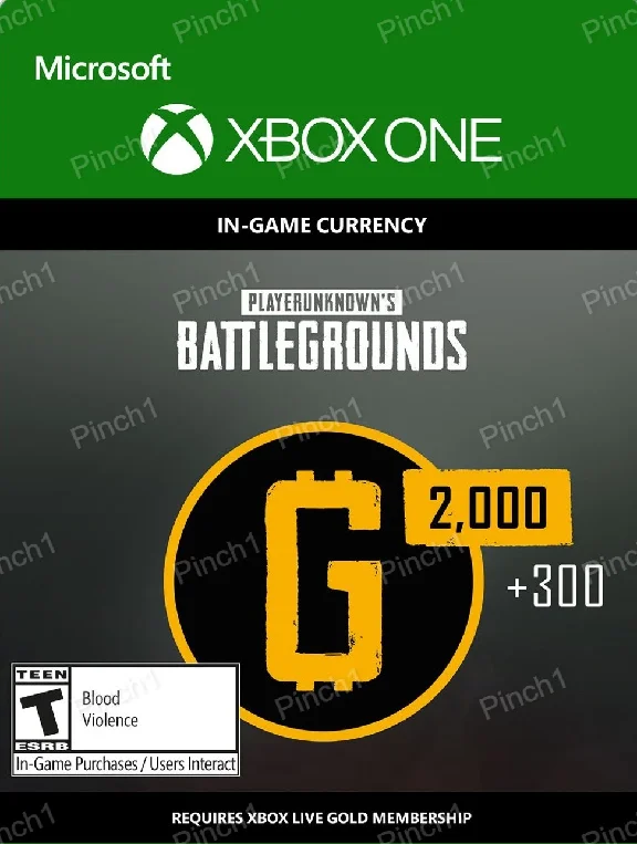 ❤️ PUBG Plus, G-coin XBOX coins ❤️