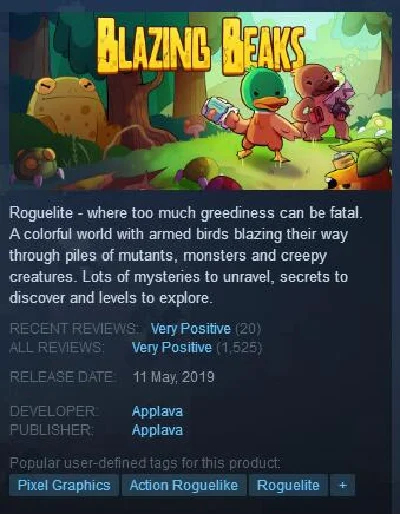 Blazing Beaks (Steam Key GLOBAL)